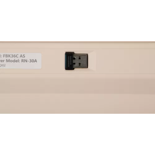 Клавиатура A4Tech FBK36C AS бежевый USB беспроводная BT/Radio slim Multimedia