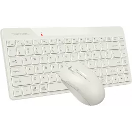 Клавиатура + мышь A4Tech Fstyler FG2200 Air2 клав:бежевый мышь:бежевый USB беспроводная slim (FG2200 AIR2 BEIGE)