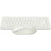 Клавиатура + мышь A4Tech Fstyler FG2200 Air2 клав:бежевый мышь:бежевый USB беспроводная slim (FG2200 AIR2 BEIGE)