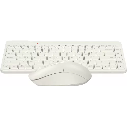 Клавиатура + мышь A4Tech Fstyler FG2200 Air2 клав:бежевый мышь:бежевый USB беспроводная slim (FG2200 AIR2 BEIGE)