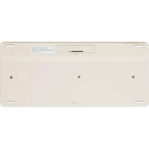 Клавиатура + мышь A4Tech Fstyler FG2200 Air2 клав:бежевый мышь:бежевый USB беспроводная slim (FG2200 AIR2 BEIGE)