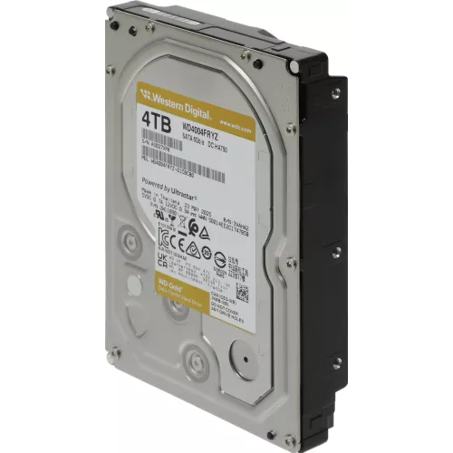 Жесткий диск WD SATA-III 4TB WD4004FRYZ Server Gold 512E (7200rpm) 256Mb 3.5"