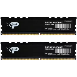 Память DDR5 2x8GB 4800MHz Patriot PSP516G4800KH1 Signature Premium RTL PC5-38400 CL40 DIMM 288-pin 1.1В kit single rank с радиатором Ret