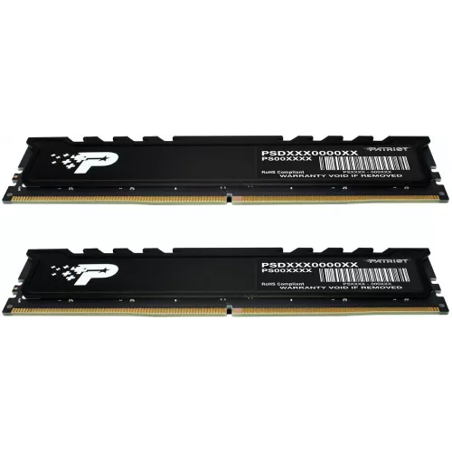 Память DDR5 2x8GB 4800MHz Patriot PSP516G4800KH1 Signature Premium RTL PC5-38400 CL40 DIMM 288-pin 1.1В kit single rank с радиатором Ret