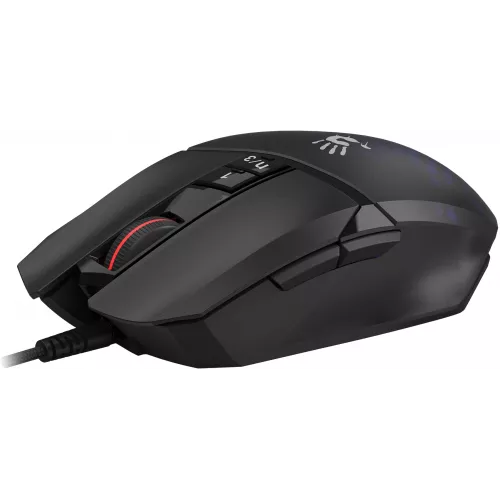 Мышь A4Tech Bloody W65 Max Mini черный оптическая 12000dpi USB 9but (W65 MAX MINI HONEYCOMB)