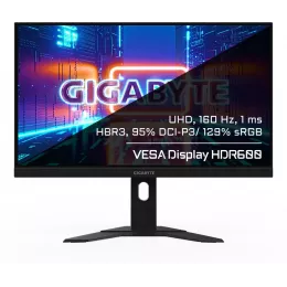Монитор Gigabyte 27" M27U черный IPS LED 1ms 16:9 HDMI M/M матовая HAS 400cd 178гр/178гр 3840x2160 160Hz G-Sync FreeSync Premium Pro DP 4K USB 6.48кг