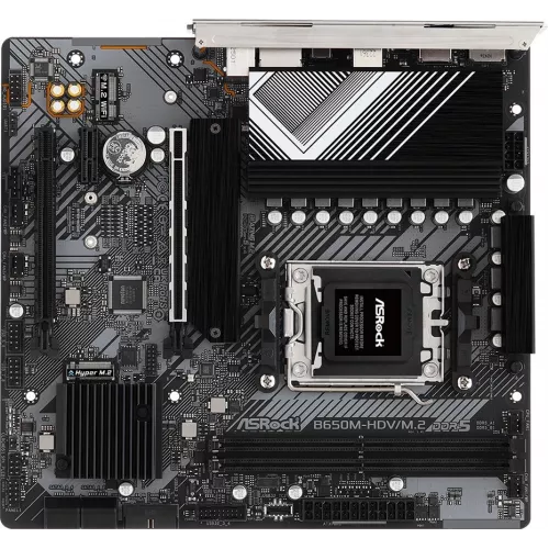 Материнская плата Asrock B650M-HDV/M.2 Socket AM5 AMD B650 2xDDR5 mATX AC`97 8ch(7.1) 2.5Gg RAID+HDMI+DP