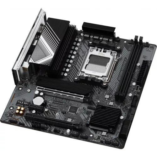 Материнская плата Asrock B650M-HDV/M.2 Socket AM5 AMD B650 2xDDR5 mATX AC`97 8ch(7.1) 2.5Gg RAID+HDMI+DP