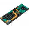 Клавиатура A4Tech AT98 Renegade черный/зеленый USB for gamer LED (AT98) кабель 1.8м