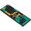 Клавиатура A4Tech AT98 Renegade черный/зеленый USB for gamer LED (AT98) кабель 1.8м