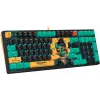 Клавиатура A4Tech AT98 Renegade черный/зеленый USB for gamer LED (AT98) кабель 1.8м