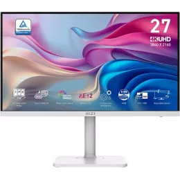 Монитор MSI 27" MD272UPHW белый IPS LED 16:9 HDMI M/M матовая HAS Piv 400cd 178гр/178гр 3840x2160 60Hz DP 4K USB 6.55кг
