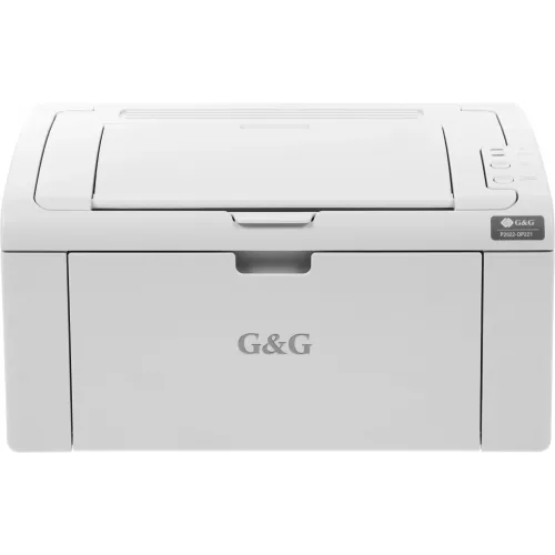 Принтер лазерный G&G P2022 A4 белый (в комплекте: картридж + кабель USB A(m) - USB B(m))