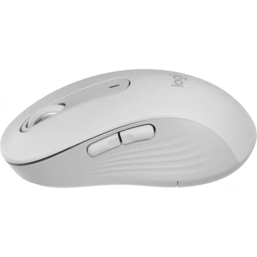 Мышь Logitech M650 L белый оптическая 4000dpi silent беспров. BT/Radio USB 5but (910-006389)