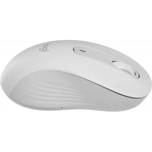 Мышь Logitech M650 L белый оптическая 4000dpi silent беспров. BT/Radio USB 5but (910-006389)