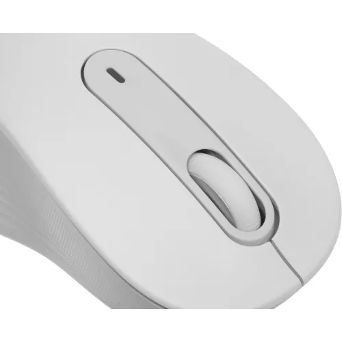 Мышь Logitech M650 L белый оптическая 4000dpi silent беспров. BT/Radio USB 5but (910-006389)