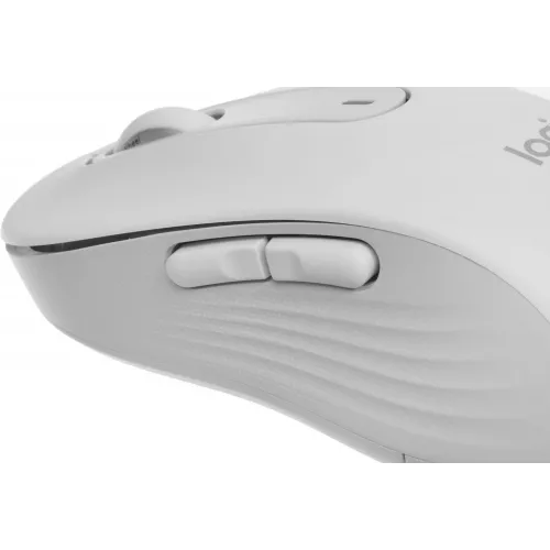 Мышь Logitech M650 L белый оптическая 4000dpi silent беспров. BT/Radio USB 5but (910-006389)
