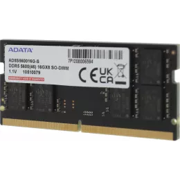 Память DDR5 16GB 5600MHz A-Data AD5S560016G-S RTL PC5-44800 CL46 SO-DIMM 262-pin 1.1В single rank Ret