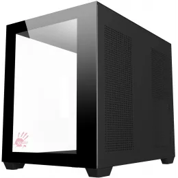 Корпус Bloody BD-CC108 черный без БП mATX 9x120mm 2xUSB3.0 audio bott PSU
