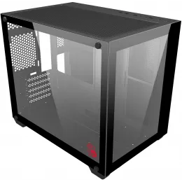 Корпус Bloody BD-CC108 черный без БП mATX 9x120mm 2xUSB3.0 audio bott PSU