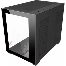 Корпус Bloody BD-CC108 черный без БП mATX 9x120mm 2xUSB3.0 audio bott PSU