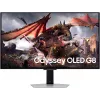 Монитор Samsung 32" Odyssey OLED G8 LS32DG800SIXCI серебристый OLED LED 16:9 HDMI M/M TV матовая HAS Piv 250cd 178гр/178гр 3840x2160 240Hz FreeSync Premium Pro DP 4K USB 8.4кг