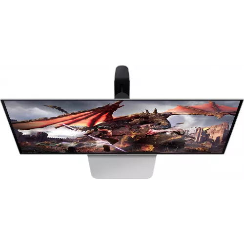 Монитор Samsung 32" Odyssey OLED G8 LS32DG800SIXCI серебристый OLED LED 16:9 HDMI M/M TV матовая HAS Piv 250cd 178гр/178гр 3840x2160 240Hz FreeSync Premium Pro DP 4K USB 8.4кг