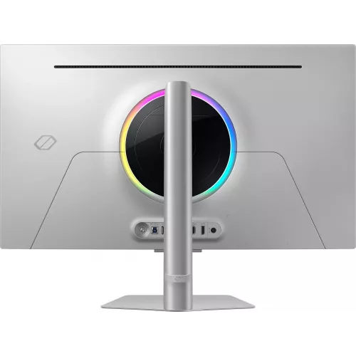 Монитор Samsung 32" Odyssey OLED G8 LS32DG800SIXCI серебристый OLED LED 16:9 HDMI M/M TV матовая HAS Piv 250cd 178гр/178гр 3840x2160 240Hz FreeSync Premium Pro DP 4K USB 8.4кг