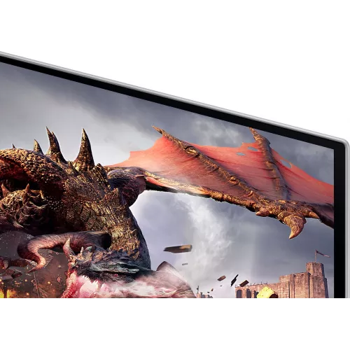 Монитор Samsung 32" Odyssey OLED G8 LS32DG800SIXCI серебристый OLED LED 16:9 HDMI M/M TV матовая HAS Piv 250cd 178гр/178гр 3840x2160 240Hz FreeSync Premium Pro DP 4K USB 8.4кг