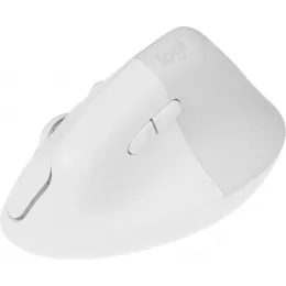 Мышь Logitech Lift белый оптическая 4000dpi silent беспров. BT/Radio USB для ноутбука 5but (910-006486)