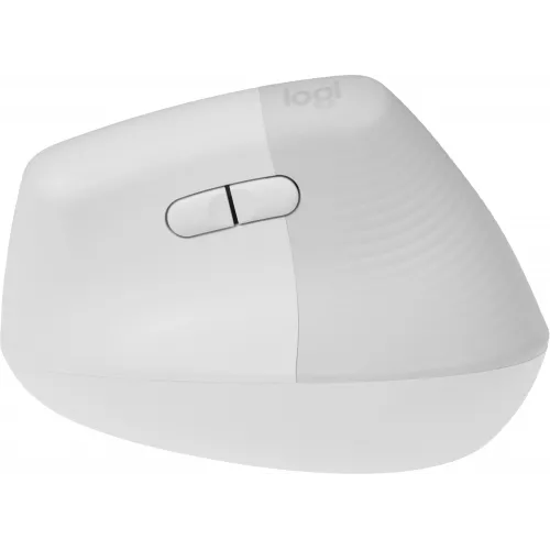 Мышь Logitech Lift белый оптическая 4000dpi silent беспров. BT/Radio USB для ноутбука 5but (910-006486)