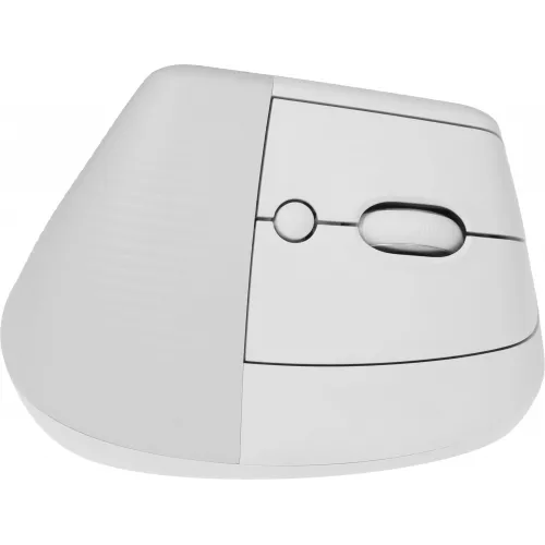 Мышь Logitech Lift белый оптическая 4000dpi silent беспров. BT/Radio USB для ноутбука 5but (910-006486)