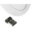 Мышь Logitech Lift белый оптическая 4000dpi silent беспров. BT/Radio USB для ноутбука 5but (910-006486)