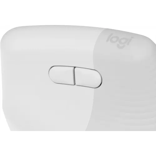 Мышь Logitech Lift белый оптическая 4000dpi silent беспров. BT/Radio USB для ноутбука 5but (910-006486)