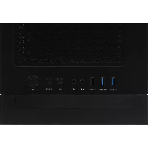Корпус Montech Air 1000 Lite черный без БП ATX 1x120mm 3x140mm 1xUSB2.0 2xUSB3.0 audio bott PSU