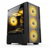 Корпус Accord ACC-ZCU1B черный без БП mATX 5x120mm 2xUSB3.0 1xUSB3.1 audio bott PSU