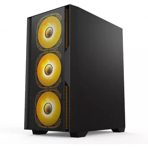 Корпус Accord ACC-ZCU1B черный без БП mATX 5x120mm 2xUSB3.0 1xUSB3.1 audio bott PSU
