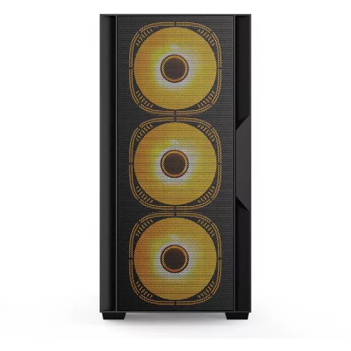Корпус Accord ACC-ZCU1B черный без БП mATX 5x120mm 2xUSB3.0 1xUSB3.1 audio bott PSU