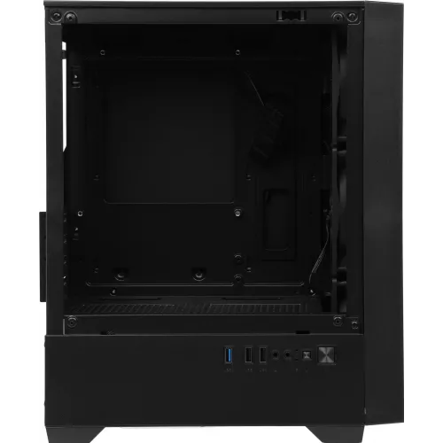 Корпус Accord ACC-ZCU1B черный без БП mATX 5x120mm 2xUSB3.0 1xUSB3.1 audio bott PSU