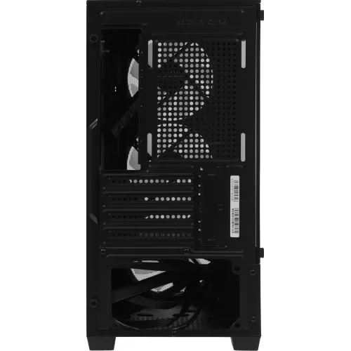 Корпус Accord ACC-ZCU1B черный без БП mATX 5x120mm 2xUSB3.0 1xUSB3.1 audio bott PSU