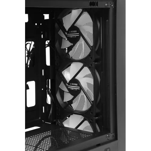 Корпус Accord ACC-ZCU1B черный без БП mATX 5x120mm 2xUSB3.0 1xUSB3.1 audio bott PSU