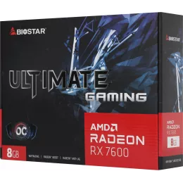 Видеокарта Biostar PCI-E 4.0 VA76S6RM81 AMD Radeon RX 7600 8Gb 128bit GDDR6 2318/18000 HDMIx1 DPx3 HDCP Ret