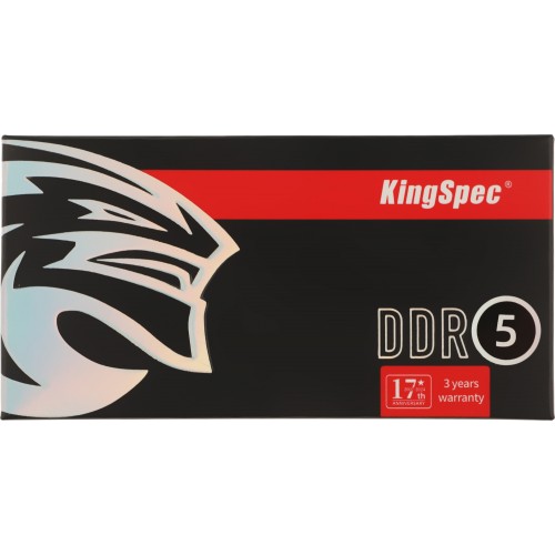 Память DDR5 32GB 4800MHz Kingspec KS4800D5N11032G RTL PC5-38400 CL40 SO-DIMM 288-pin 1.1В single rank Ret