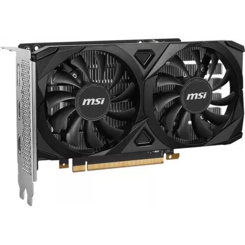 Видеокарта MSI PCI-E 4.0 RTX 3050 VENTUS 2X E 6G OC NVIDIA GeForce RTX 3050 6Gb 96bit GDDR6 1492/14000 HDMIx2 DPx1 HDCP Ret