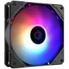 Вентилятор для корпуса ID-Cooling TF-12025 Pro ARGB 120х120x25 черный 4-pin 35.2дБ (TF-12025-PRO ARGB) Ret