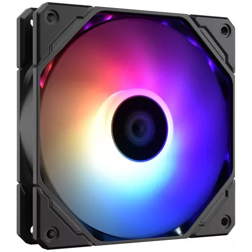 Вентилятор для корпуса ID-Cooling TF-12025 Pro ARGB 120х120x25 черный 4-pin 35.2дБ (TF-12025-PRO ARGB) Ret