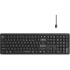 Клавиатура A4Tech FBX55C черный USB беспроводная BT/Radio slim Multimedia