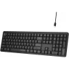 Клавиатура A4Tech FBX55C черный USB беспроводная BT/Radio slim Multimedia