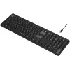 Клавиатура A4Tech FBX55C черный USB беспроводная BT/Radio slim Multimedia