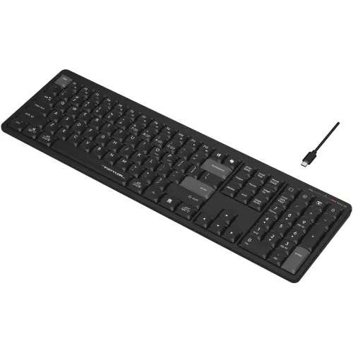 Клавиатура A4Tech FBX55C черный USB беспроводная BT/Radio slim Multimedia